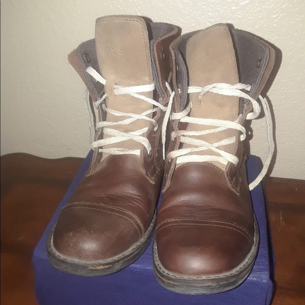 Woman Authentic All Leather Boots Made In Mexico